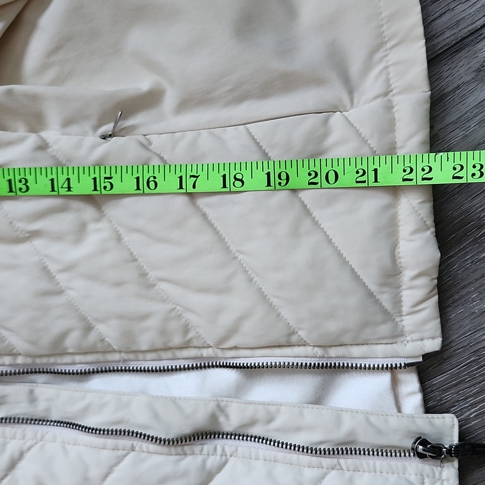 Harley-Davidson Women's Off-White Quilted Puffer Jacket - Picture 7 of 8